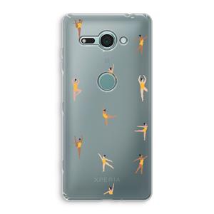 CaseCompany Dans #2: Sony Xperia XZ2 Compact Transparant Hoesje