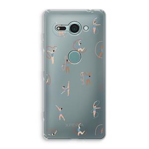 CaseCompany Dancing #3: Sony Xperia XZ2 Compact Transparant Hoesje