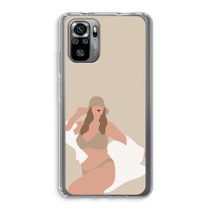 CaseCompany One of a kind: Xiaomi Redmi Note 10S Transparant Hoesje
