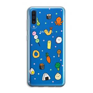 CaseCompany Happy bento friends: Samsung Galaxy A50 Transparant Hoesje