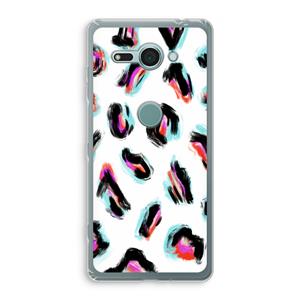 CaseCompany Cheetah color: Sony Xperia XZ2 Compact Transparant Hoesje