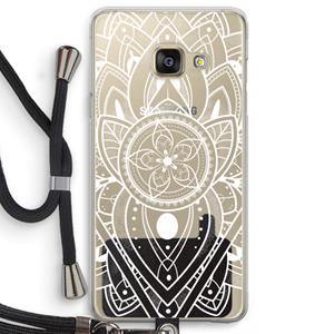 CaseCompany It's Complicated: Samsung Galaxy A3 (2016) Transparant Hoesje met koord