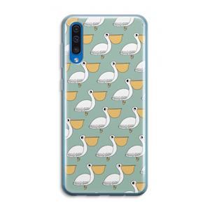 CaseCompany Pelican: Samsung Galaxy A50 Transparant Hoesje