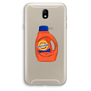 CaseCompany Ultra Sensitive: Samsung Galaxy J7 (2017) Transparant Hoesje