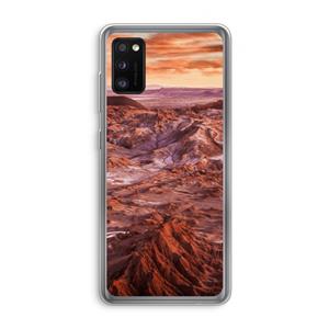 CaseCompany Mars: Samsung Galaxy A41 Transparant Hoesje