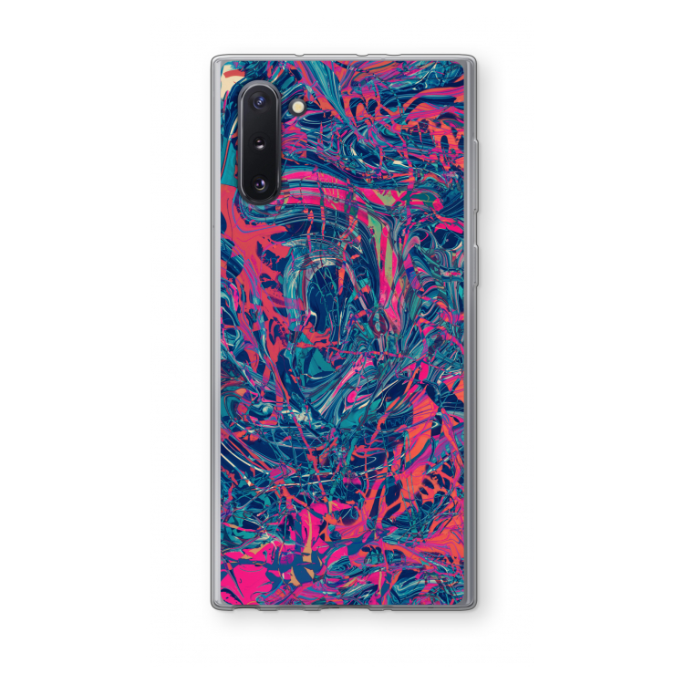 CaseCompany Sleeping Dreams: Samsung Galaxy Note 10 Transparant Hoesje
