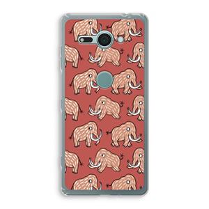 CaseCompany Mammoet: Sony Xperia XZ2 Compact Transparant Hoesje