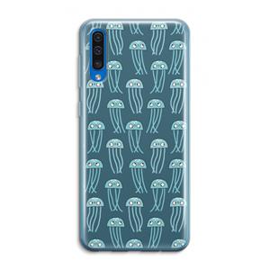 CaseCompany Kwallie: Samsung Galaxy A50 Transparant Hoesje