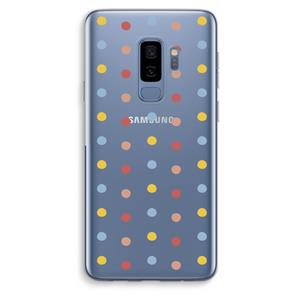 CaseCompany Bollen: Samsung Galaxy S9 Plus Transparant Hoesje