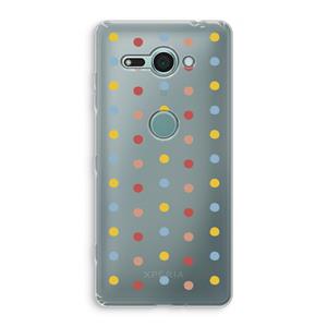 CaseCompany Bollen: Sony Xperia XZ2 Compact Transparant Hoesje