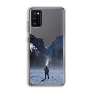 CaseCompany Wanderlust: Samsung Galaxy A41 Transparant Hoesje