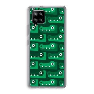 CaseCompany Crocs: Samsung Galaxy A42 5G Transparant Hoesje