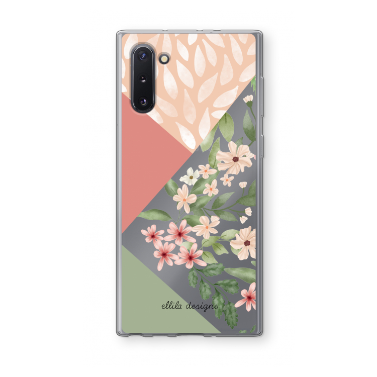 CaseCompany Sweet heaven geometrics: Samsung Galaxy Note 10 Transparant Hoesje
