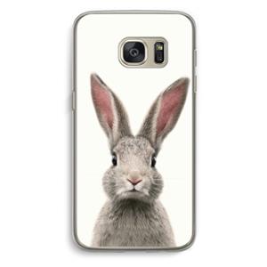 CaseCompany Daisy: Samsung Galaxy S7 Transparant Hoesje