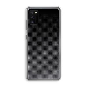 CaseCompany Musketon Halftone: Samsung Galaxy A41 Transparant Hoesje