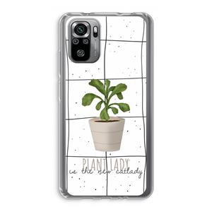 CaseCompany Kamerplant op vensterruit: Xiaomi Redmi Note 10S Transparant Hoesje