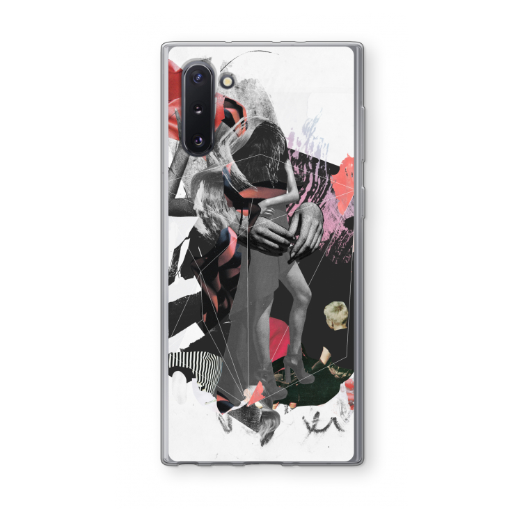 CaseCompany Dissimulation du réel: Samsung Galaxy Note 10 Transparant Hoesje