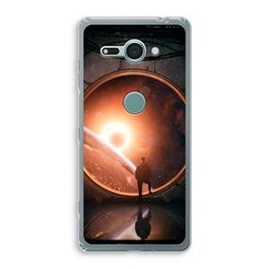 CaseCompany Ephemeral: Sony Xperia XZ2 Compact Transparant Hoesje