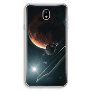 CaseCompany Mars Renaissance: Samsung Galaxy J7 (2017) Transparant Hoesje