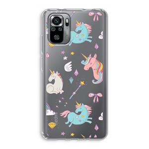 CaseCompany Fantasiewereld: Xiaomi Redmi Note 10S Transparant Hoesje