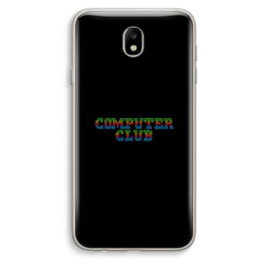 CaseCompany Retro: Samsung Galaxy J7 (2017) Transparant Hoesje