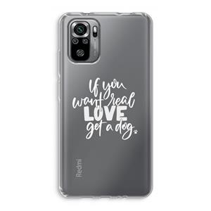 CaseCompany Partner in crime: Xiaomi Redmi Note 10S Transparant Hoesje