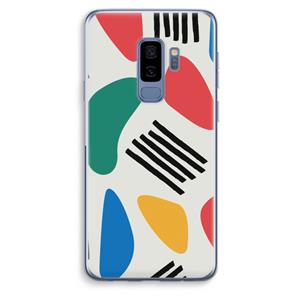 CaseCompany Illustratieve pop 1: Samsung Galaxy S9 Plus Transparant Hoesje