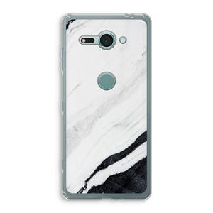 CaseCompany Elegante marmer: Sony Xperia XZ2 Compact Transparant Hoesje