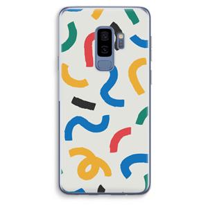 CaseCompany Illustratieve pop 2: Samsung Galaxy S9 Plus Transparant Hoesje