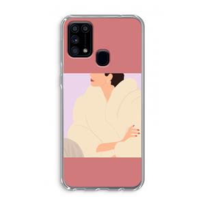 CaseCompany Cosy: Samsung Galaxy M31 Transparant Hoesje