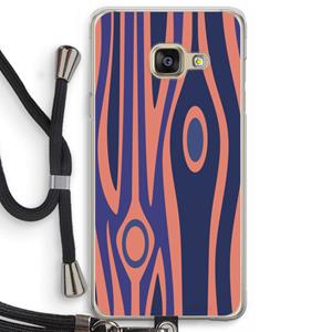 CaseCompany Bast A: Samsung Galaxy A3 (2016) Transparant Hoesje met koord