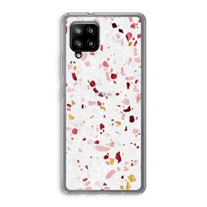 CaseCompany Terrazzo N°9: Samsung Galaxy A42 5G Transparant Hoesje