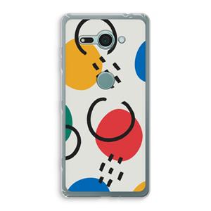 CaseCompany Illustratieve pop 3: Sony Xperia XZ2 Compact Transparant Hoesje