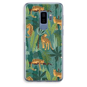 CaseCompany Luipaard 2: Samsung Galaxy S9 Plus Transparant Hoesje