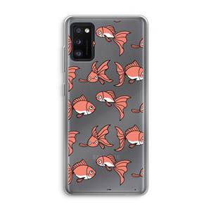 CaseCompany Blub: Samsung Galaxy A41 Transparant Hoesje