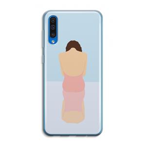 CaseCompany Mirror: Samsung Galaxy A50 Transparant Hoesje