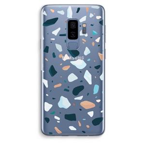 CaseCompany Terrazzo N°13: Samsung Galaxy S9 Plus Transparant Hoesje
