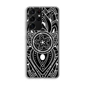 CaseCompany It's Complicated: Samsung Galaxy S21 Ultra Transparant Hoesje