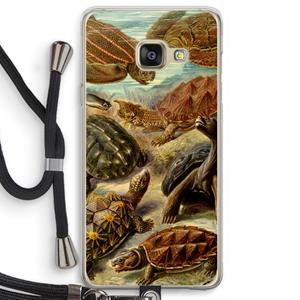 CaseCompany Haeckel Chelonia: Samsung Galaxy A3 (2016) Transparant Hoesje met koord