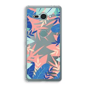 CaseCompany Tropisch: Sony Xperia XZ2 Compact Transparant Hoesje