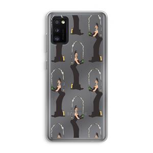 CaseCompany Pop Some Kim: Samsung Galaxy A41 Transparant Hoesje