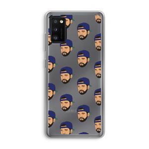 CaseCompany Drake Away: Samsung Galaxy A41 Transparant Hoesje