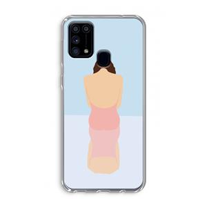 CaseCompany Mirror: Samsung Galaxy M31 Transparant Hoesje