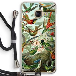 CaseCompany Haeckel Trochilidae: Samsung Galaxy A3 (2016) Transparant Hoesje met koord