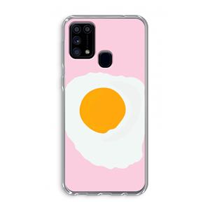 CaseCompany Sunny side up: Samsung Galaxy M31 Transparant Hoesje
