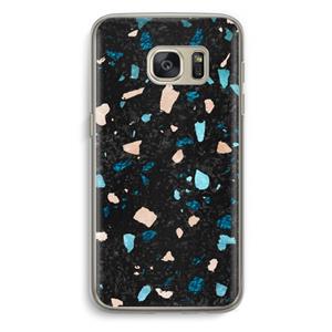 CaseCompany Terrazzo N°11: Samsung Galaxy S7 Transparant Hoesje