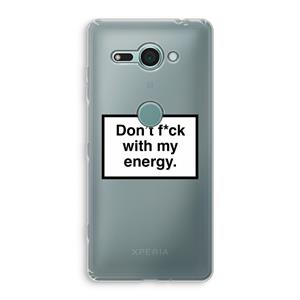 CaseCompany My energy: Sony Xperia XZ2 Compact Transparant Hoesje