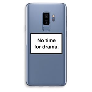 CaseCompany No drama: Samsung Galaxy S9 Plus Transparant Hoesje