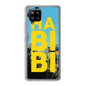 CaseCompany Habibi Majorelle : Samsung Galaxy A42 5G Transparant Hoesje