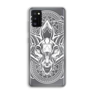 CaseCompany Oh Deer: Samsung Galaxy A41 Transparant Hoesje